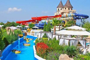Hotel bij groot aquapark in Sunny Beach, Bulgarije