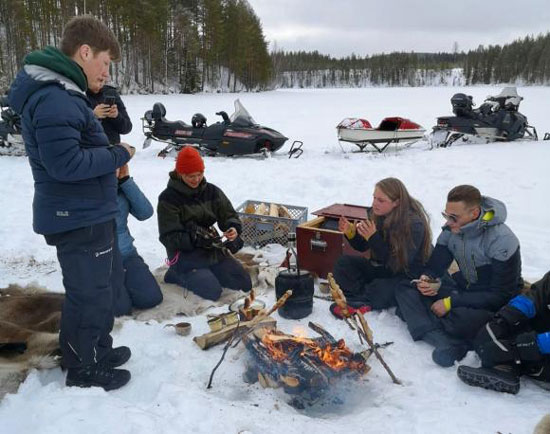 Winter jongeren groepsreis naar Noorwegen en Zweden