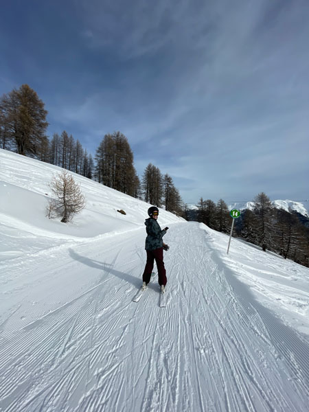 Skiën op wintersport met je partner