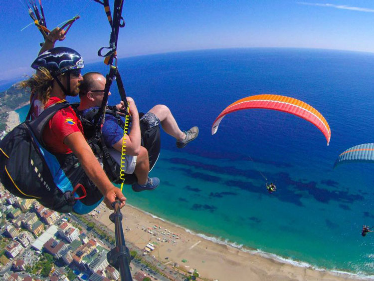 Paragliden in Alanya