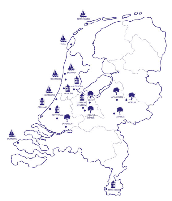 Alle hostels Stayokay in Nederland