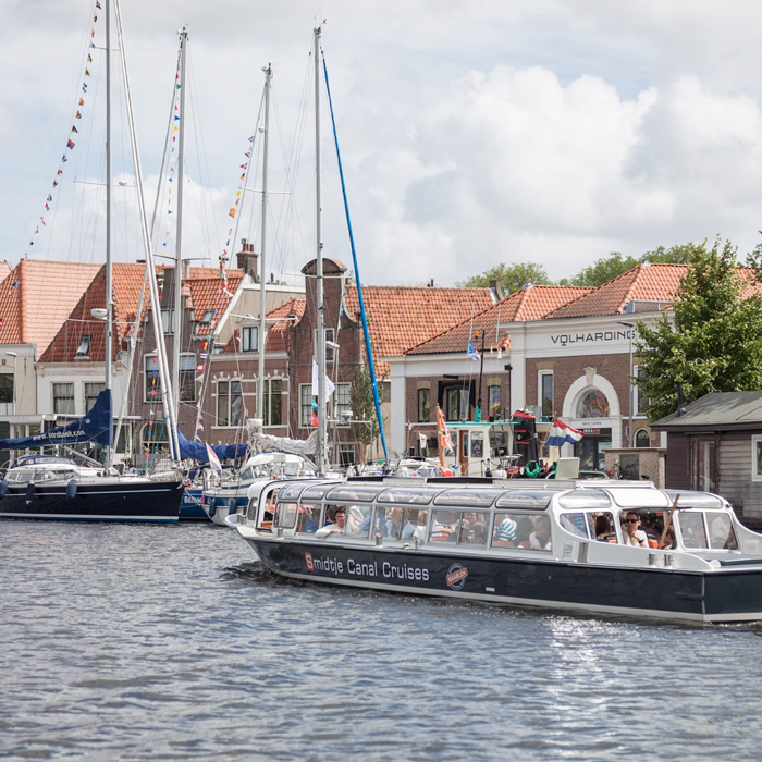 Boottocht door de grachten van Haarlem