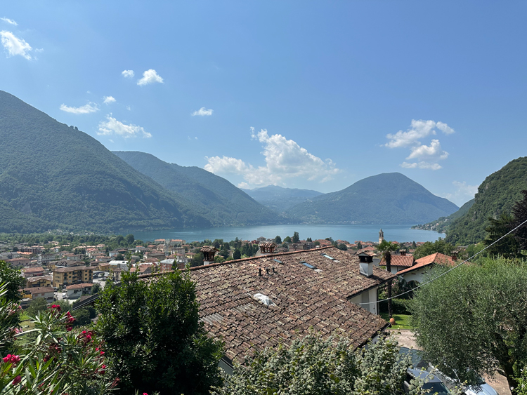 Route naar waterval van Begna - Vakantie Luganomeer