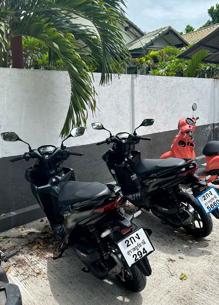 Scooters huren op Koh Samui