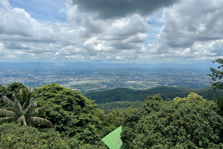 Uitzicht van Chiang Mai